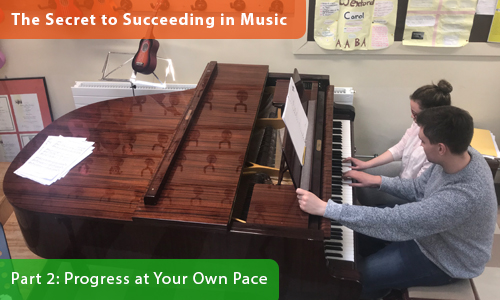 The Secret to Succeeding in Music – Part 2: Progress at Your Own Pace