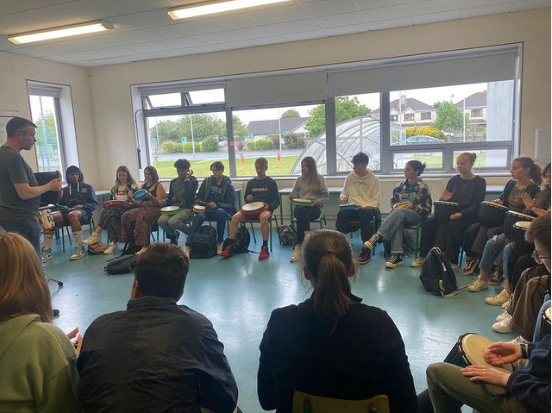 Workshops for Schools: Let’s Drum in Mackdonald Language Academy